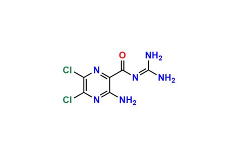 3-Amino-5,6-dichloro-N-(diaminomethylene)pyrazine-2-carboxamide | CAS ...
