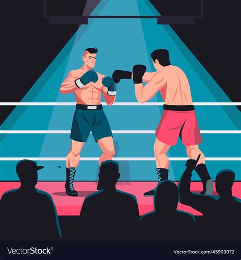 Boxing Event Seating Cartoon 的图像结果