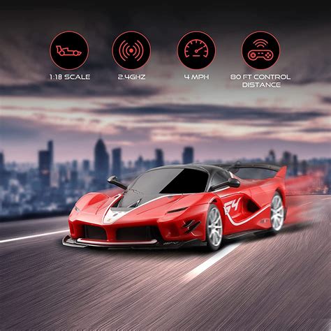ZMZ Ferrari RC Car 1/18 Scale 2.4GHz Remote Control India | Ubuy