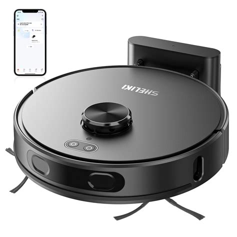 Robot Vacuum and Mop Combo, Mapping Robotic Vacuums Cleaner with LiDAR ...