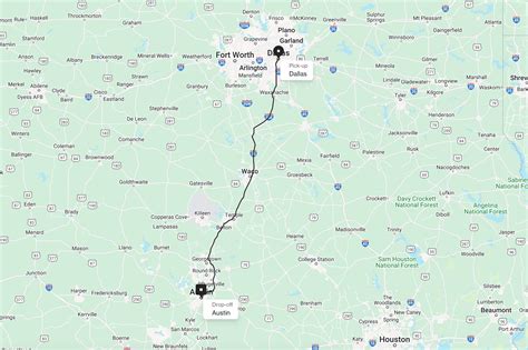 Dallas to Austin Rideshare | Uber Car Service - Hitch