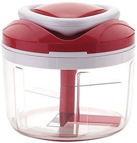 Hopeshop Easy Pull Smart Plastic Chopper Vegetable Cutter and Food ...