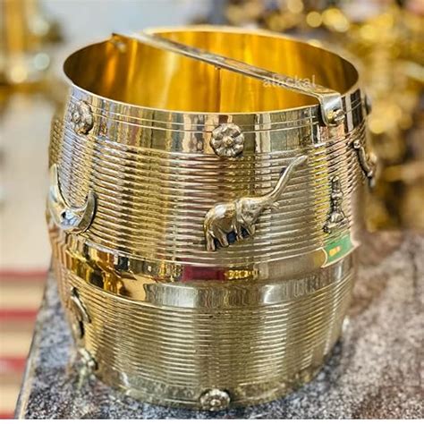 Buy Kerala Traditional Brass Design Nirapara | Nelpara | Wedding Decor ...
