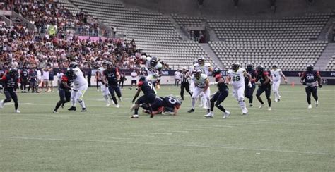 Football américain. Pour sa première à domicile, la franchise des Paris ...