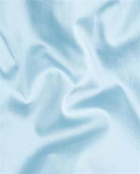 Turquoise Sky Blue Snake Pleated Formal/Casual Plain-Solid Premium ...