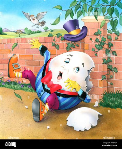 Nursery Rhymes-Humpty Dumpty had a fall Stock Photo - Alamy