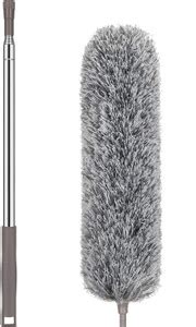 PRECHANA Microfiber Duster for Cleaning with Extension Pole Dry Duster ...
