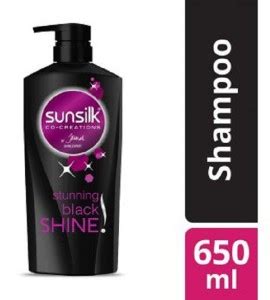 SUNSILK CO CREATION STUNNING BLACK SHAMPOO 650 ML - Price in India, Buy ...