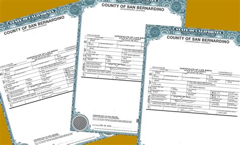 Copies of Birth, Death & Marriage Certificates - San Bernardino County ...