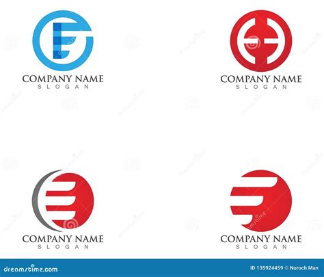 E Letters logos stock vector. Illustration of element - 135924459
