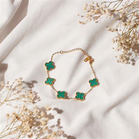 Emerald Clover Affair Jewellery Set | Salty – Salty Accessories