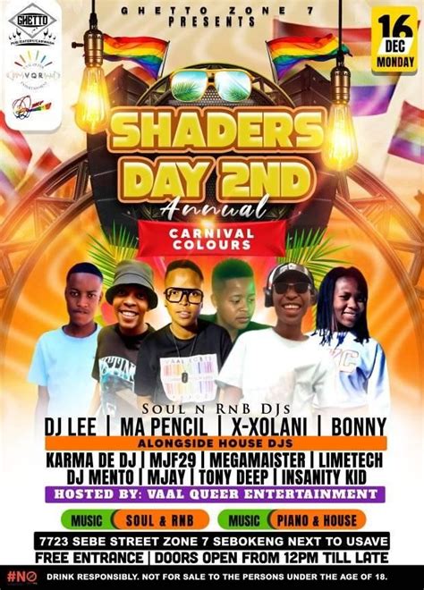 Shaders day?, Ghetto pub zone7 Jb, Sebokeng, 16 December 2024 | AllEvents