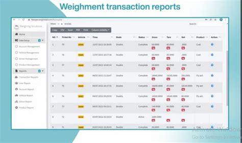Weighbridge Software - Public Weighbridge Software Service Provider ...