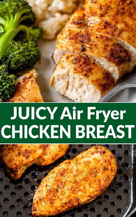 air fryer chicken breast dinner ideas