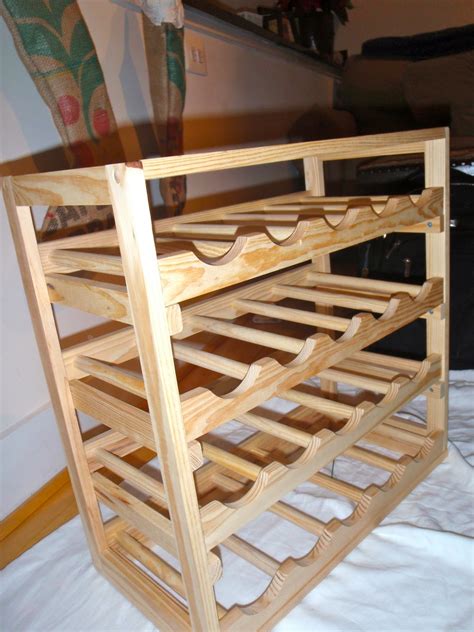 Best Woodworking Plans And Guide: Diy Wooden Wine Rack Wooden Plans