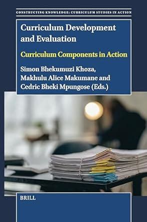 Buy Curriculum Development and Evaluation: Curriculum Components in ...