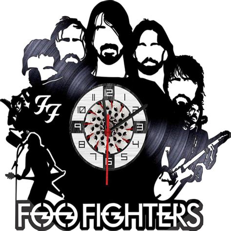 Reloj En Vinilo Lp/ Vinyl Clock Foo Fighters | Carulla