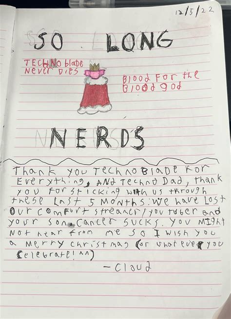 So Long Nerds... : r/Technoblade