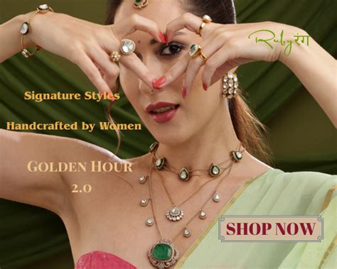 Ruby Raang Online Kundan Jewelry Shop - Women - Men - Kids - Girls