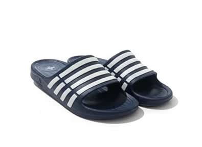 Buy Adda RUN Men's Slides | Striped Athletic Slide Sandals | Soft EVA ...