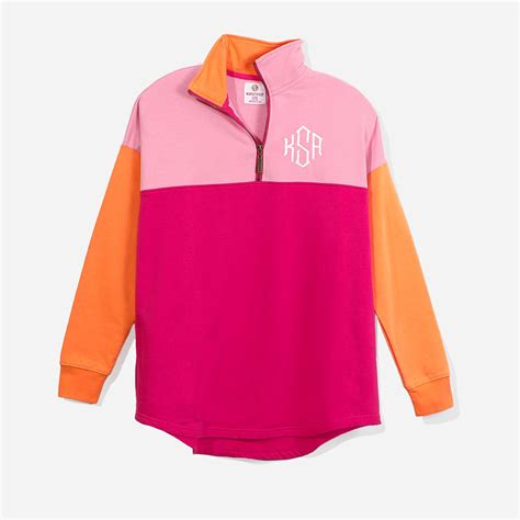 Personalized Quarter Zip Sweatshirt