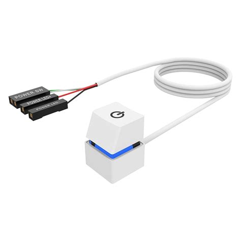 Remote Switches with Cables PC Motherboard Power Button for Desktop Co ...