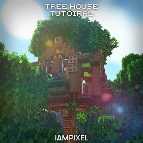 Image result for Minecraft Tree House Town Tutorial
