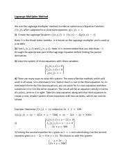 Image result for Lagrange Multiplier Method to Optimize the Distance in MATLAB