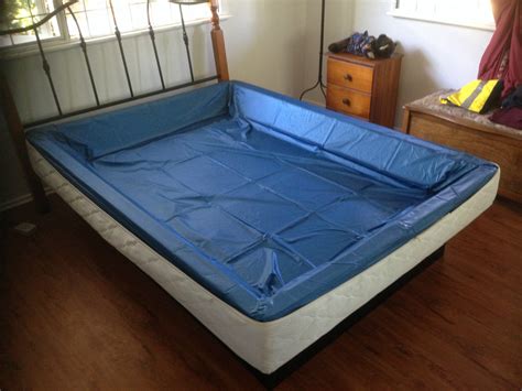 King Soft Side Waterbed with 4 drawers, Complete *New* | eBay
