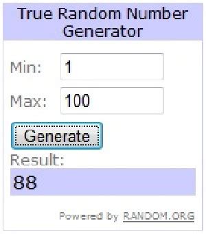 Image result for Random.org Tutorial
