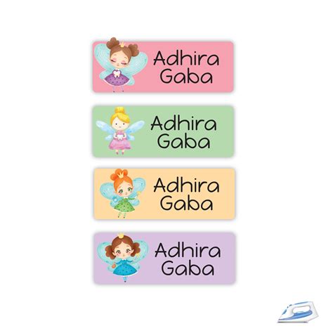 Iron On Labels - Fairies – thedesignfactoryshop