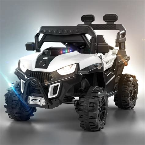 Buy Baybee Roger Battery Operated Jeep for Kids, Baby Car with Music ...