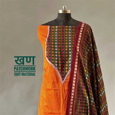 Orange with Genda phool Suit | Matching dupatta – The Meera Studio