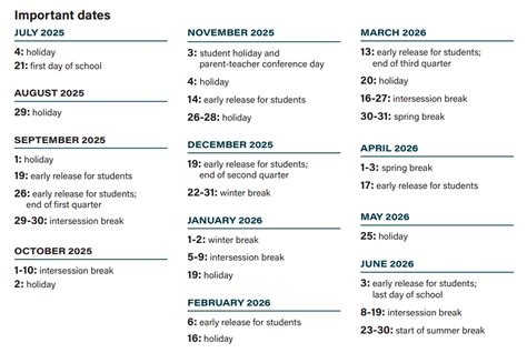 Chesterfield County School Calendar 2025-2026 - My School District Calendar