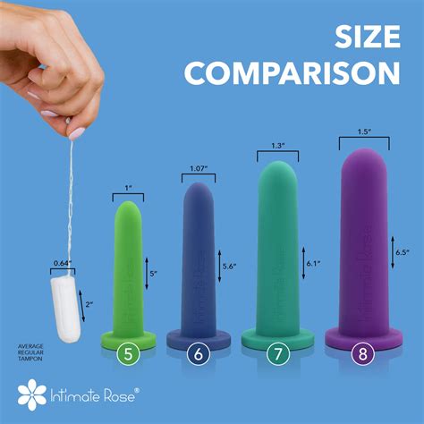 Large Silicone Vaginal Dilators - 5-8 sizes – The Pelvic Hub