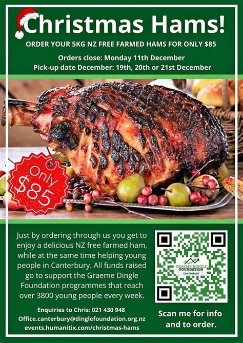 Graeme Dingle Xmas Hams