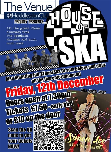 THE HOUSE OF SKA with support from Wilkie, 2-4 Harwoods Lane ...