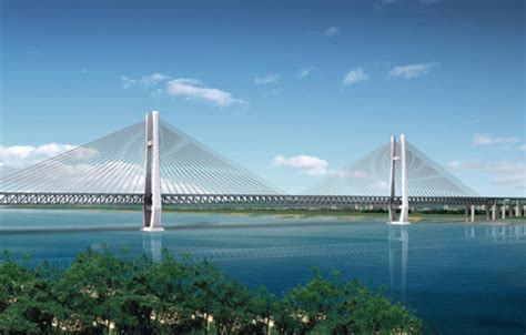 世界跨度最大公铁两用桥湖北黄冈长江大桥开建