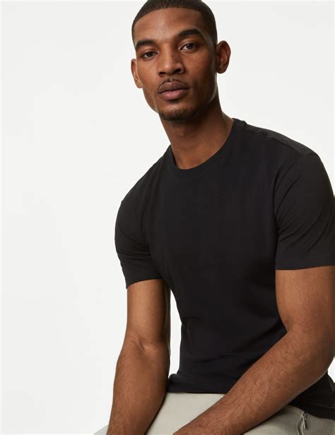 Men’s Black T-shirts | M&S