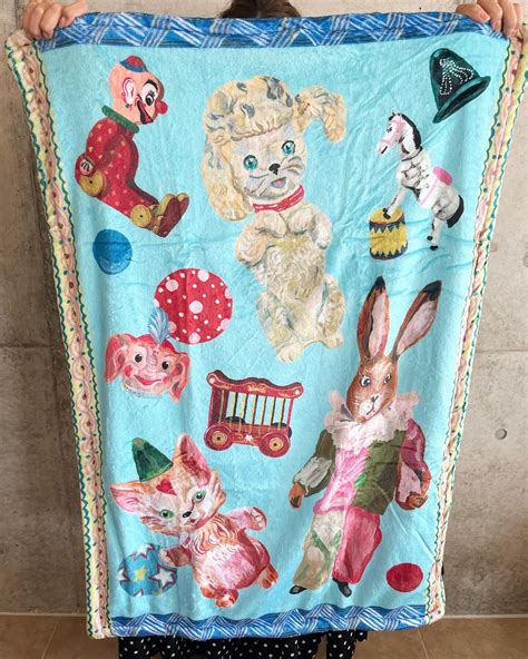 ブランケット｜Nathalie Lete Double layer Blanket ナタリーレテ | dou dou