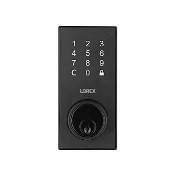 Lorex Bluetooth Deadbolt Smart Lock with Touchpad and App Control | BJ ...