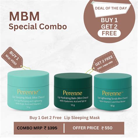 Buy Perenne Lip Sleeping Mask and Lip Hydrating Balm & Lip Lightening ...