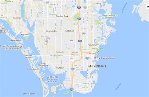 Where Is St Petersburg Florida On The Map | Detroit Chinatown