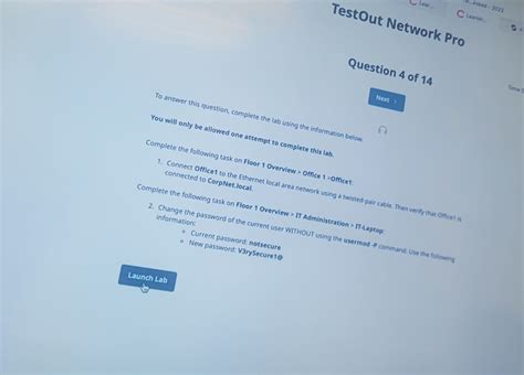 Image result for Test Out Network Pro Chapter 12 Lab
