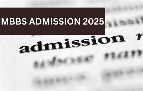 MBBS admissions 2025: KNRUHS notifies on round 1 web options, last date ...