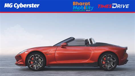 MG Cyberster In India at MG Select:Bharat Mobility Global Expo 2025