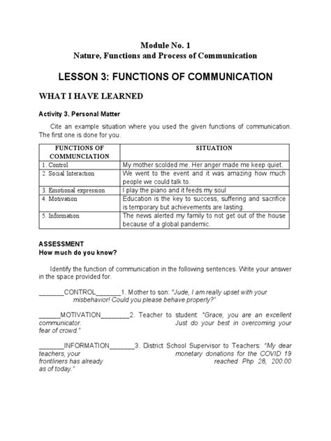 Image result for Module Activity Example