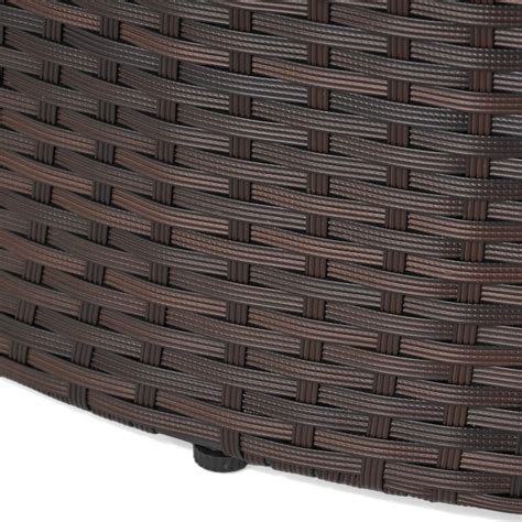 Christopher Knight Home Madras Wicker Outdoor Ottoman with Cushion ...