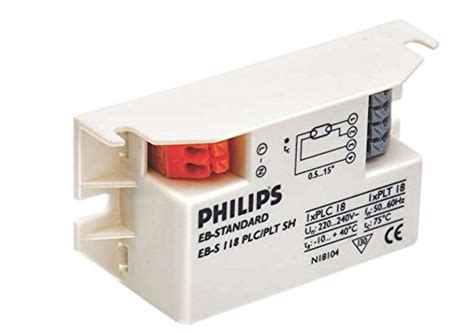 PHILIPS 18 Watt_hours Fluorescent CFL Blue Tubelight Choke, White, e26 ...