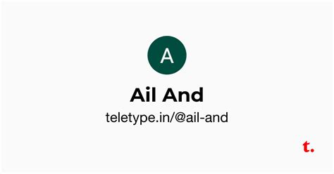 Ail And — Teletype